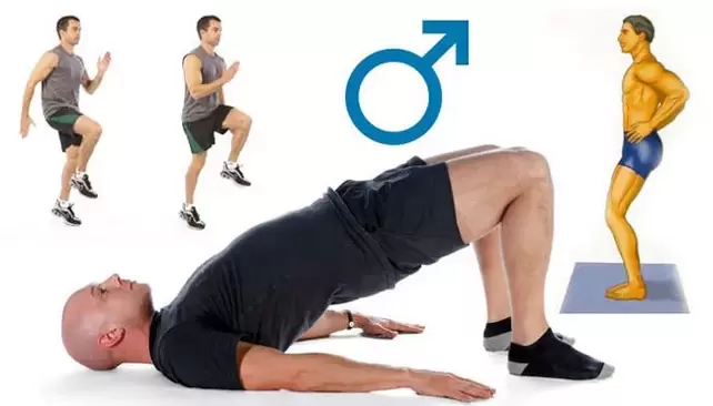 L'exercice physique aide un homme à augmenter efficacement sa puissance